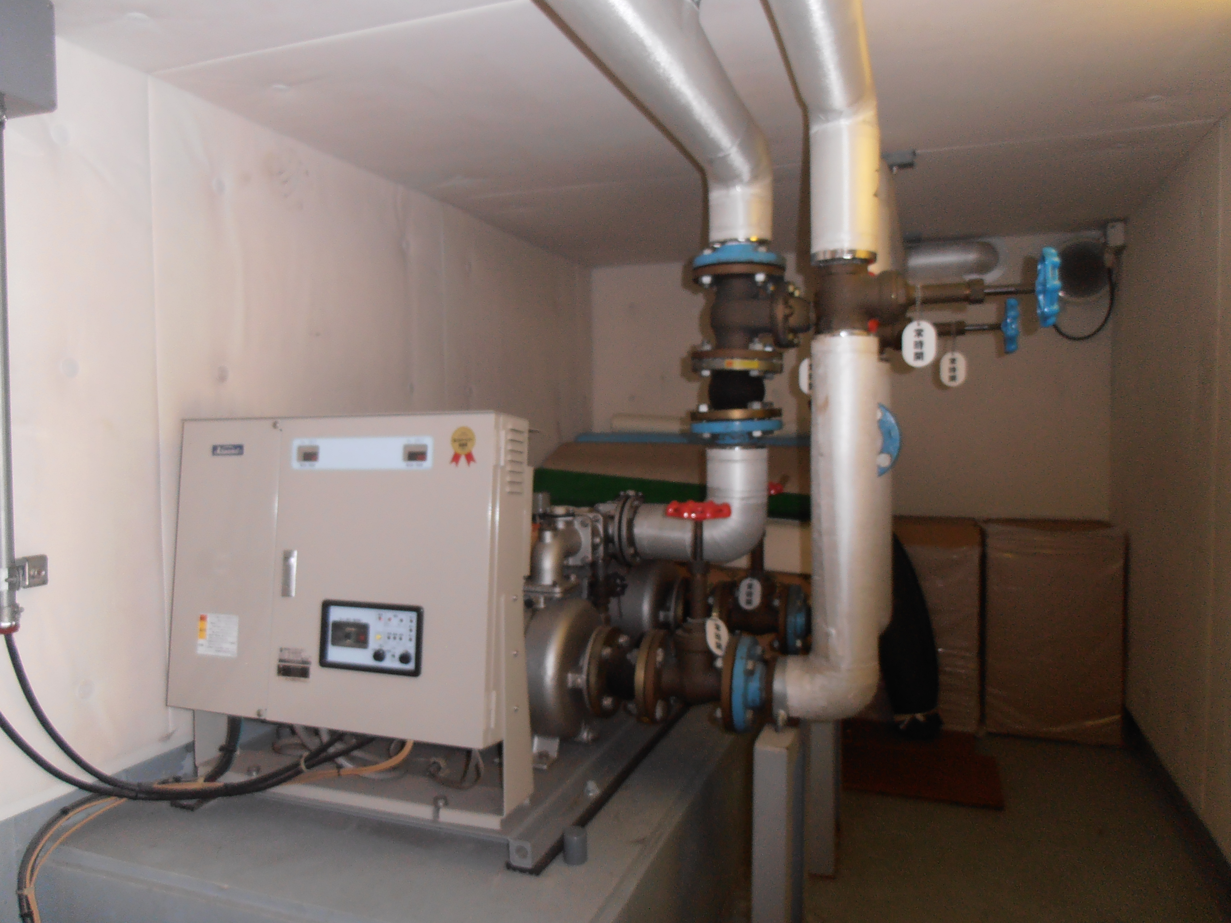 給水ポンプ取替